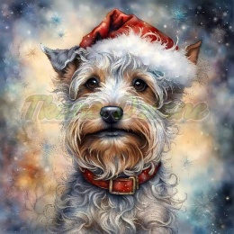 PANEL DRUKOWANY ŚWIĄTECZNE ZWIERZAKI- YORK NR 38