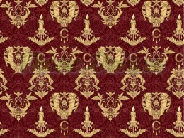 TKANINA DRUKOWANA WIKTORIAŃSKIE ŚWIĘTA NR 1