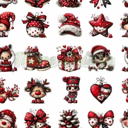 TKANINA DRUKOWANA ŚWIĘTA NR 2