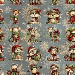 TKANINA DRUKOWANA ŚWIĘTA NR 3