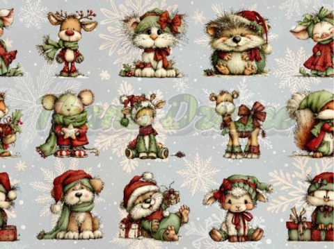 TKANINA DRUKOWANA ŚWIĘTA NR 6