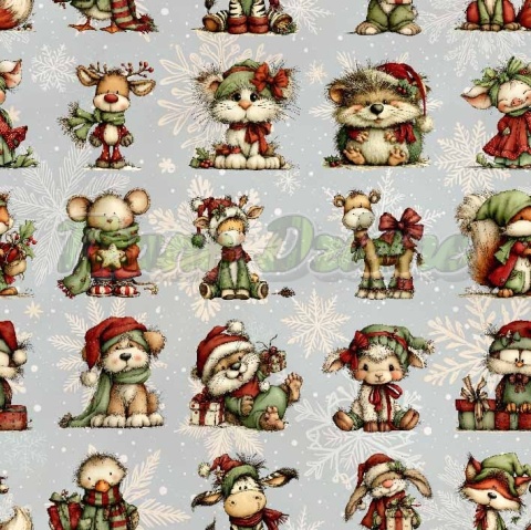 TKANINA DRUKOWANA ŚWIĘTA NR 6