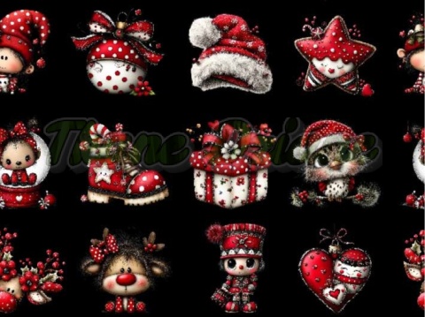 TKANINA DRUKOWANA ŚWIĘTA NR 9