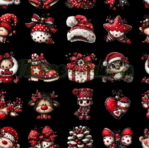 TKANINA DRUKOWANA ŚWIĘTA NR 9