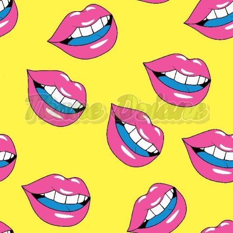 TKANINA DRUKOWANA VINTAGE USTA NR 7