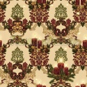 TKANINA DRUKOWANA WIKTORIAŃSKIE ŚWIĘTA NR 6