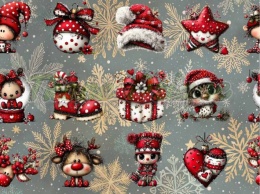 TKANINA DRUKOWANA ŚWIĘTA NR 1