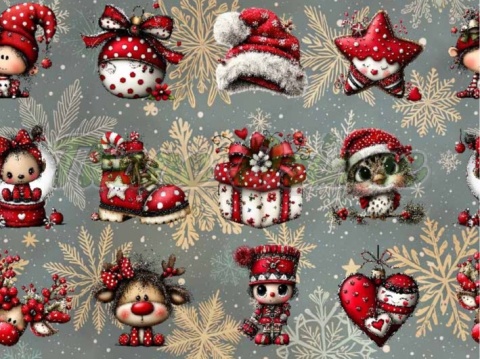 TKANINA DRUKOWANA ŚWIĘTA NR 1