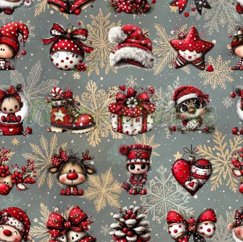 TKANINA DRUKOWANA ŚWIĘTA NR 1