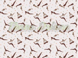 TKANINA DRUKOWANA YOGA NR 7