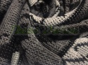 DZIANINA SWETROWA NORWESKIE RENIFERY NA SZARYM