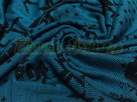 DZIANINA SWETROWA NORWESKIE RENIFERY NA TURKUSIE z mozliwa wadą