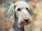 PANEL DRUKOWANY AKWARELOWE PSY -BEDLINGTON TERRIER NR 109