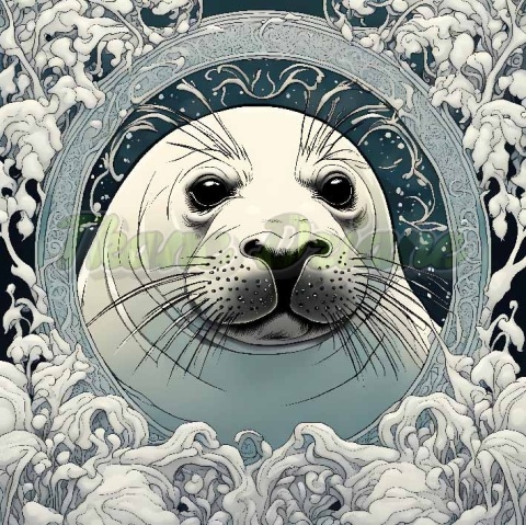 PANEL DRUKOWANY ART NOUVEAU- FOKA NR 28