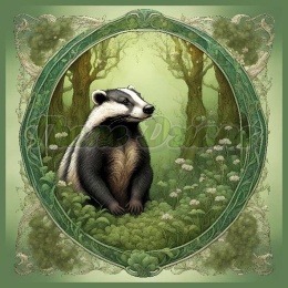 PANEL DRUKOWANY ART NOUVEAU- BORSUK NR 19