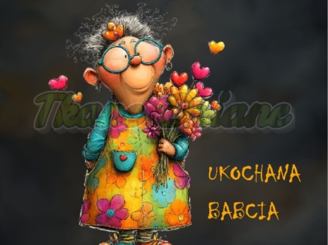 PANEL DRUKOWANY BABCIA NR 17