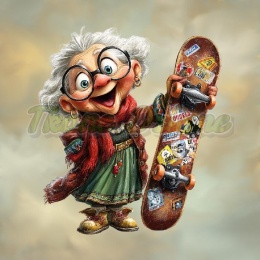 PANEL DRUKOWANY BABCIA NR 4