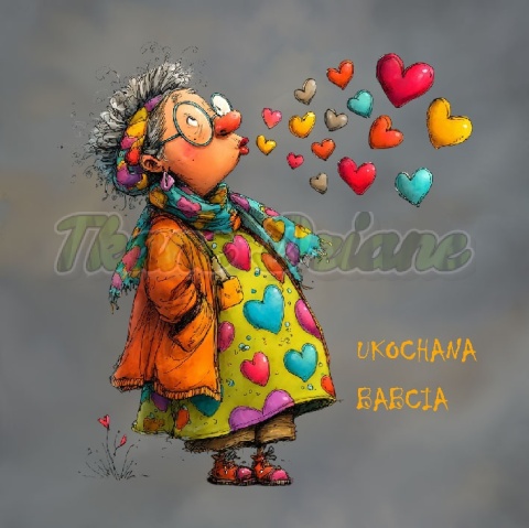 PANEL DRUKOWANY BABCIA NR 10