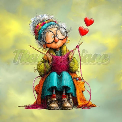 PANEL DRUKOWANY BABCIA NR 2