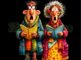 PANEL DRUKOWANY BABCIA Z DZIADKIEM NR 8