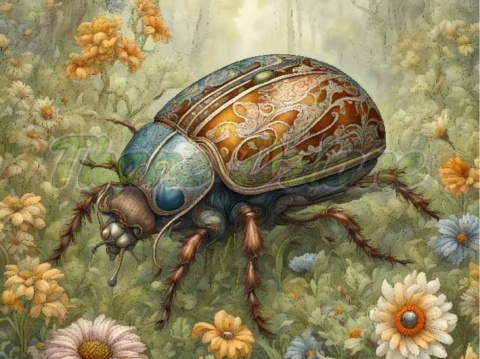 PANEL DRUKOWANY CHRZĄSZCZ NR 14