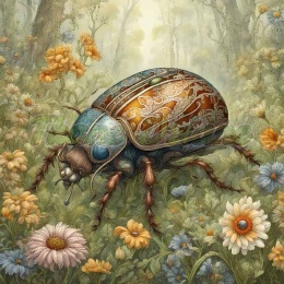 PANEL DRUKOWANY CHRZĄSZCZ NR 14