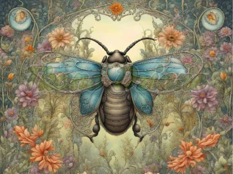 PANEL DRUKOWANY CHRZĄSZCZ NR 15