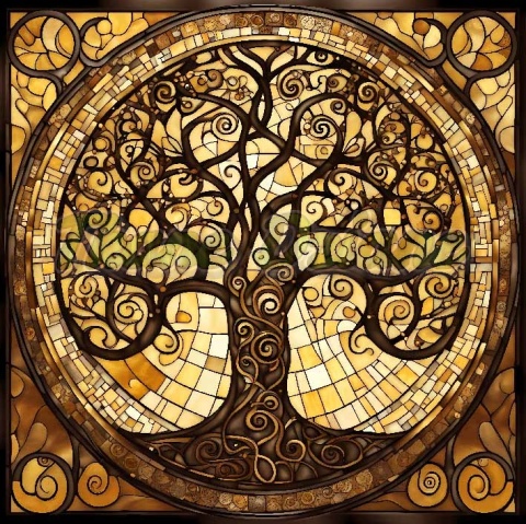 PANEL DRUKOWANY DRZEWO ŻYCIA NR 3