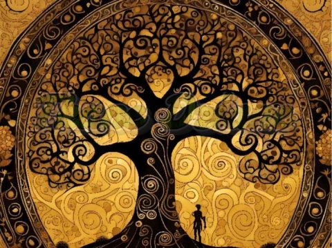 PANEL DRUKOWANY DRZEWO ŻYCIA NR 4