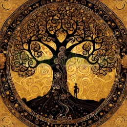 PANEL DRUKOWANY DRZEWO ŻYCIA NR 4