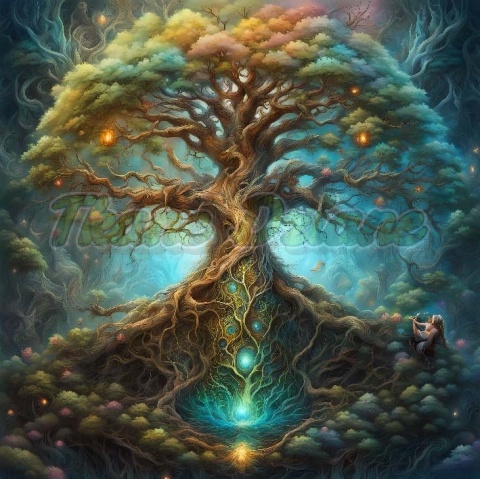 PANEL DRUKOWANY DRZEWO ŻYCIA NR 5