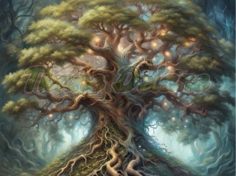 PANEL DRUKOWANY DRZEWO ŻYCIA NR 8