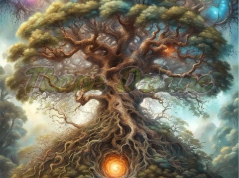 PANEL DRUKOWANY DRZEWO ŻYCIA NR 9