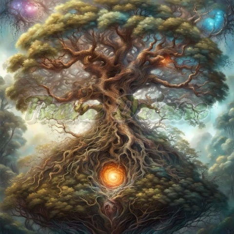 PANEL DRUKOWANY DRZEWO ŻYCIA NR 9