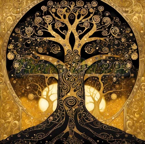 PANEL DRUKOWANY DRZEWO ŻYCIA NR 1