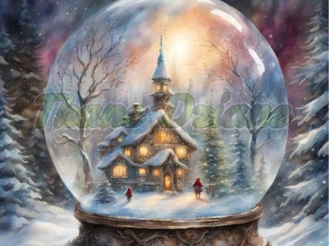 PANEL DRUKOWANY SZKLANA KULA NR 14