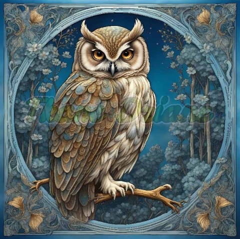 PANEL DRUKOWANY SOWA NR 2