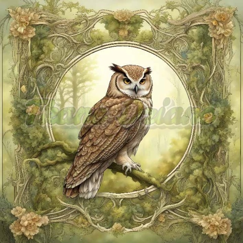 PANEL DRUKOWANY SOWA NR 4