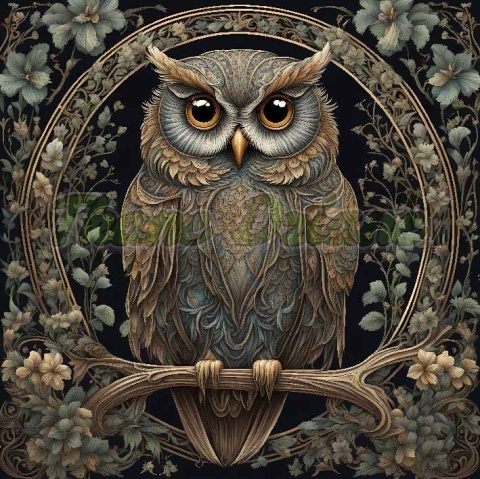 PANEL DRUKOWANY SOWA NR 7