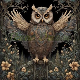 PANEL DRUKOWANY SOWA NR 8