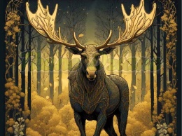 PANEL DRUKOWANY W ZŁOTYM LESIE-ŁOŚ NR 15