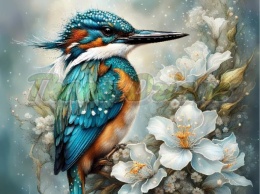 PANEL DRUKOWANY WEDDING BIRD NR 42