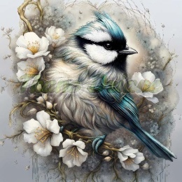 PANEL DRUKOWANY WEDDING BIRD NR 43