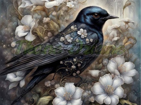 PANEL DRUKOWANY WEDDING BIRD NR 45