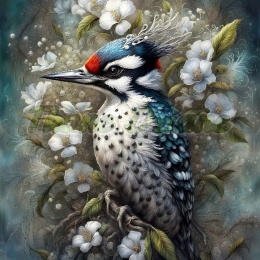 PANEL DRUKOWANY WEDDING BIRD NR 46