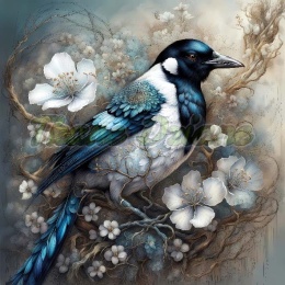 PANEL DRUKOWANY WEDDING BIRD NR 48