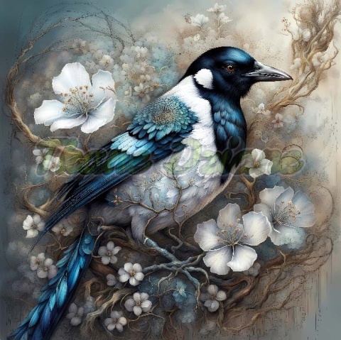 PANEL DRUKOWANY WEDDING BIRD NR 48