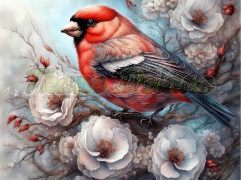 PANEL DRUKOWANY WEDDING BIRD NR 50