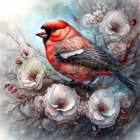 PANEL DRUKOWANY WEDDING BIRD NR 50