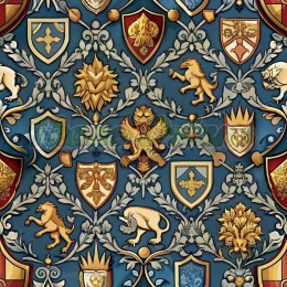 TKANINA DRUKOWANA HERB NR 2